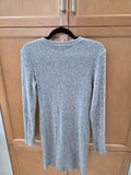Comfy Elegant Grey Dress